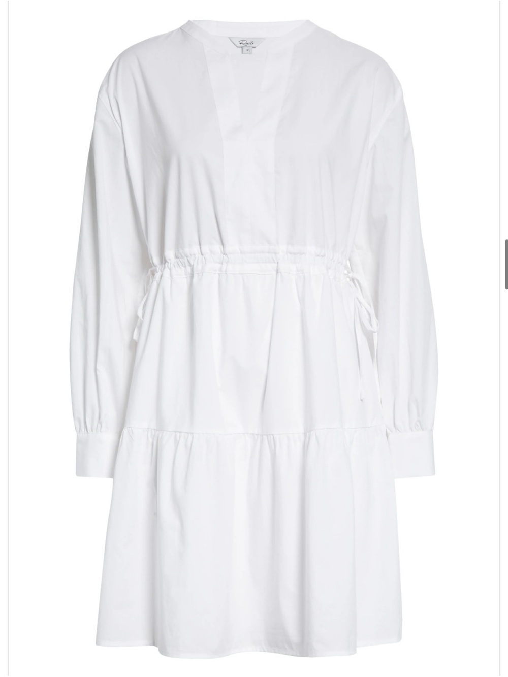 Rails Ivy Long Sleeve Drawstring Dress